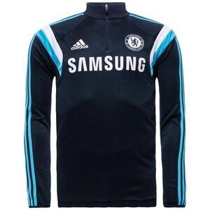 Adidas Chelsea Mens SS Home 2015/16 Track Top Navy/Blue